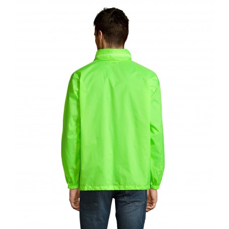 Sol's - Coupe-vent unisexe déperlant SURF - Lime Fluo