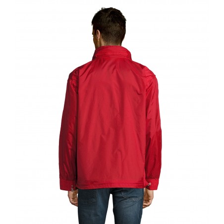 Sol's - Coupe-vent doublé jersey MISTRAL - Rouge