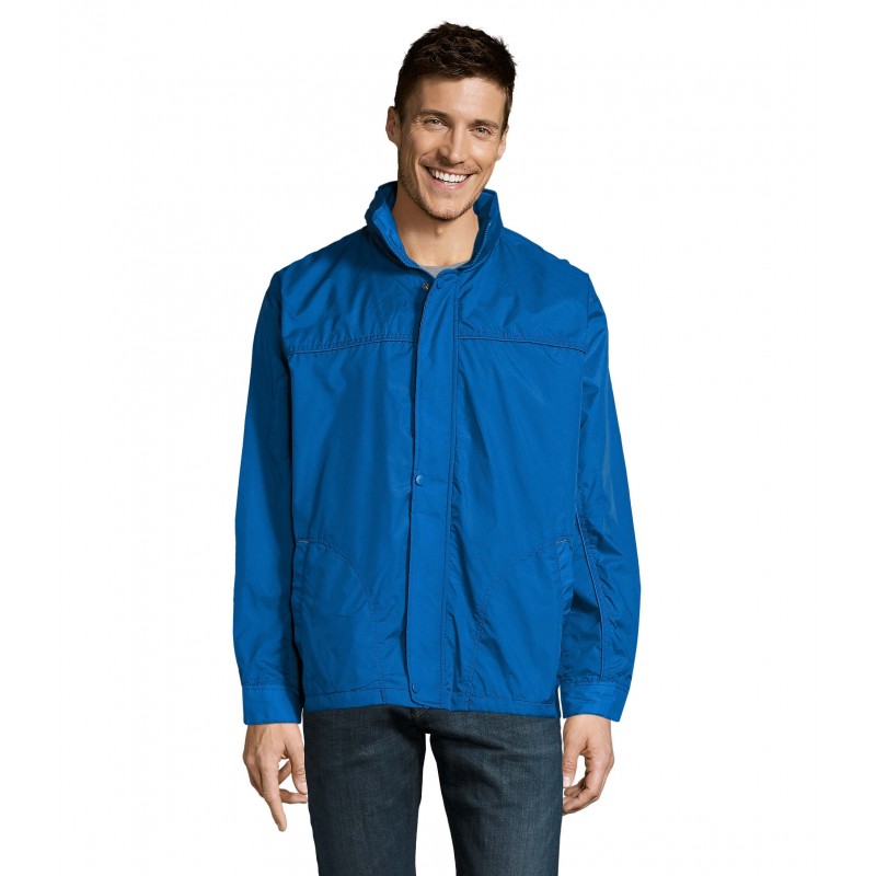 Sol's - Coupe-vent doublé jersey MISTRAL - Royal