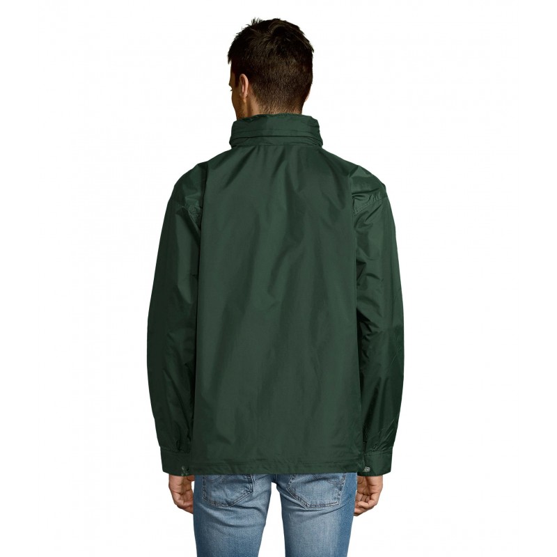 Sol's - Coupe-vent doublé jersey MISTRAL - Vert Forêt