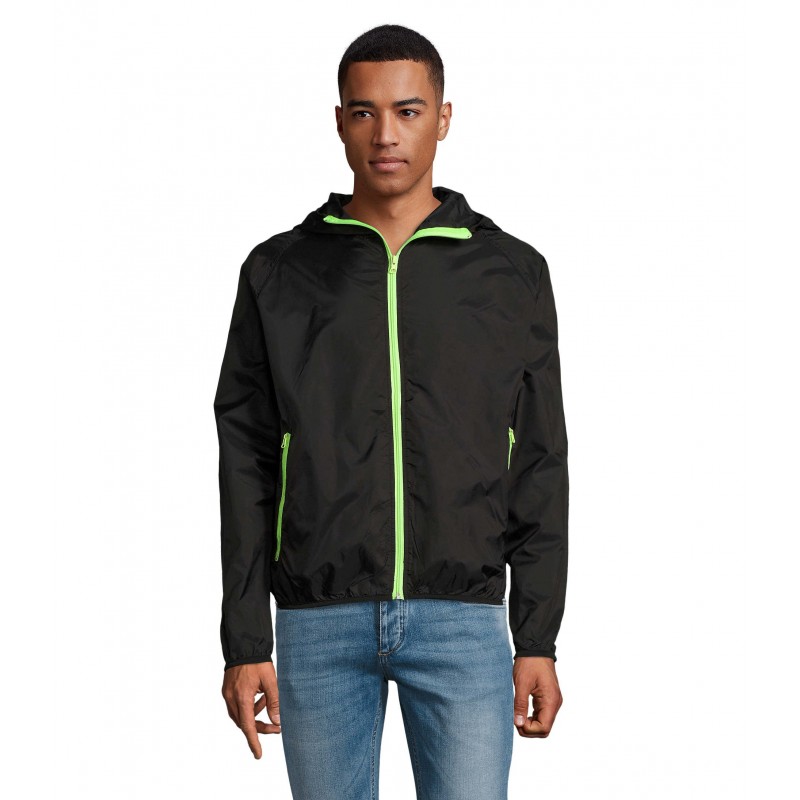 Sol's - Coupe-vent unisexe SHORE - Noir