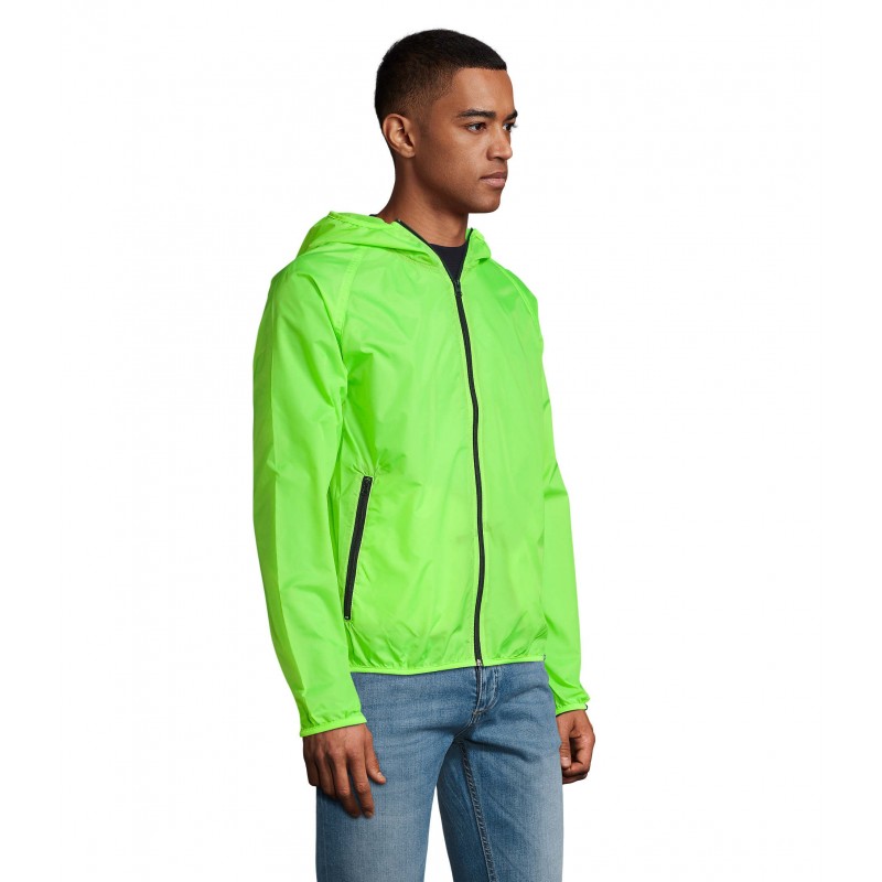 Sol's - Coupe-vent unisexe SHORE - Lime Fluo