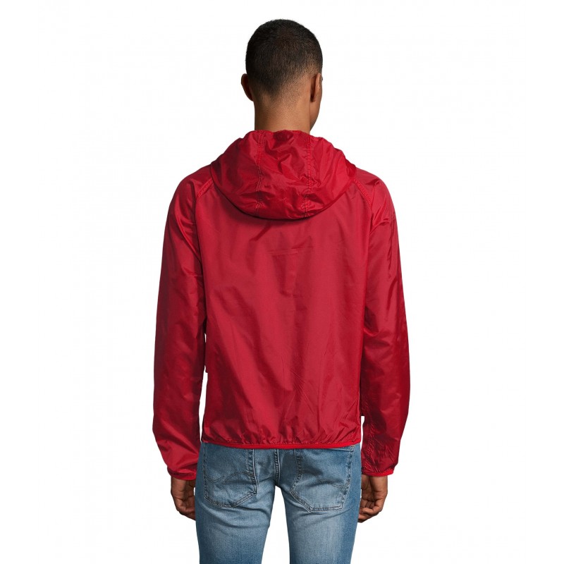 Sol's - Coupe-vent unisexe SHORE - Rouge