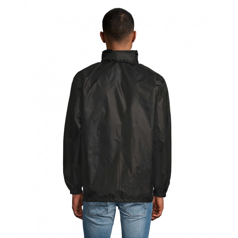 Sol's - Coupe-vent unisexe déperlant SHIFT - Noir