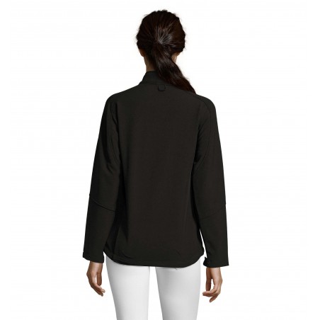 Sol's - Veste femme zippée softshell ROXY - Noir