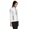 Sol's - Veste femme zippée softshell ROXY - Blanc