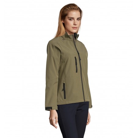 Sol's - Veste femme zippée softshell ROXY - Army