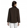 Sol's - Veste femme zippée softshell ROXY - Chocolat Foncé