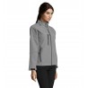 Sol's - Veste femme zippée softshell ROXY - Gris Chiné