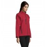 Sol's - Veste femme zippée softshell ROXY - Rouge Piment