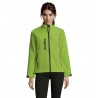 Sol's - Veste femme zippée softshell ROXY - Vert Absinthe