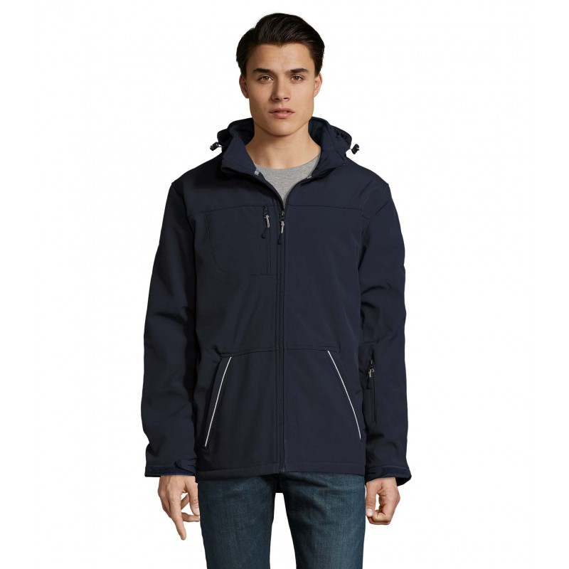 Sol's - Parka softshell homme ROCK MEN - French Marine