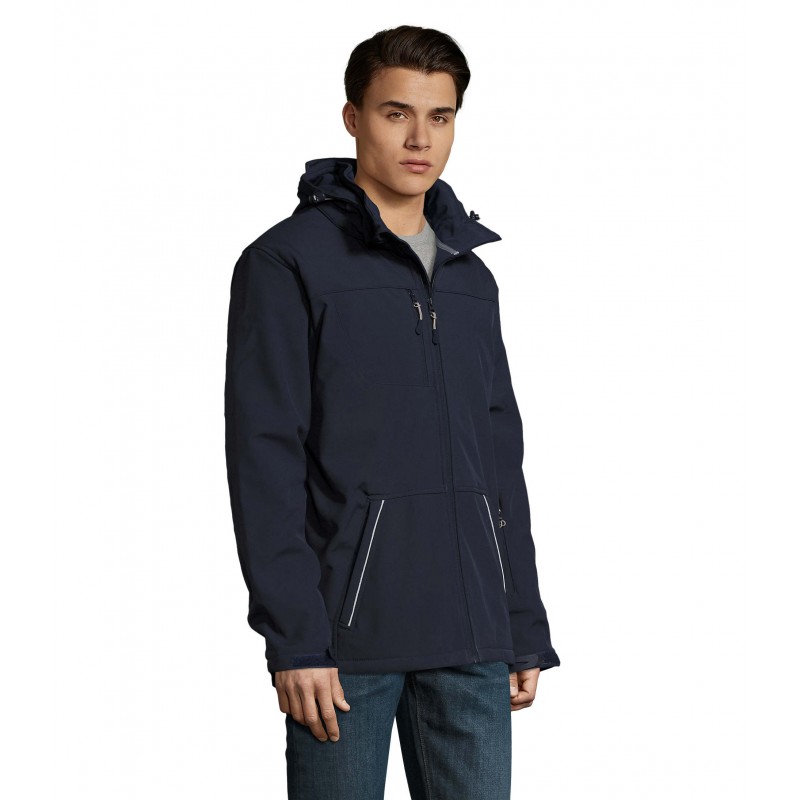 Sol's - Parka softshell homme ROCK MEN - French Marine