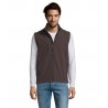 Sol's - Softshell homme sans manches RALLYE MEN - Chocolat Foncé