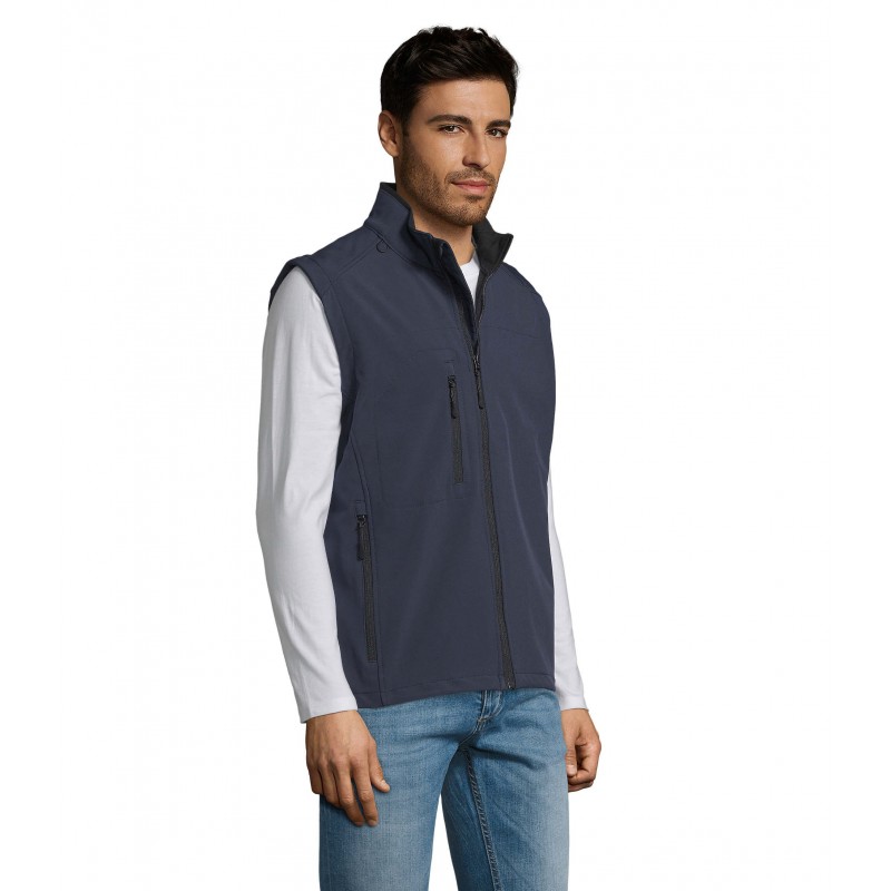 Sol's - Softshell homme sans manches RALLYE MEN - French Marine