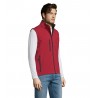 Sol's - Softshell homme sans manches RALLYE MEN - Rouge Piment