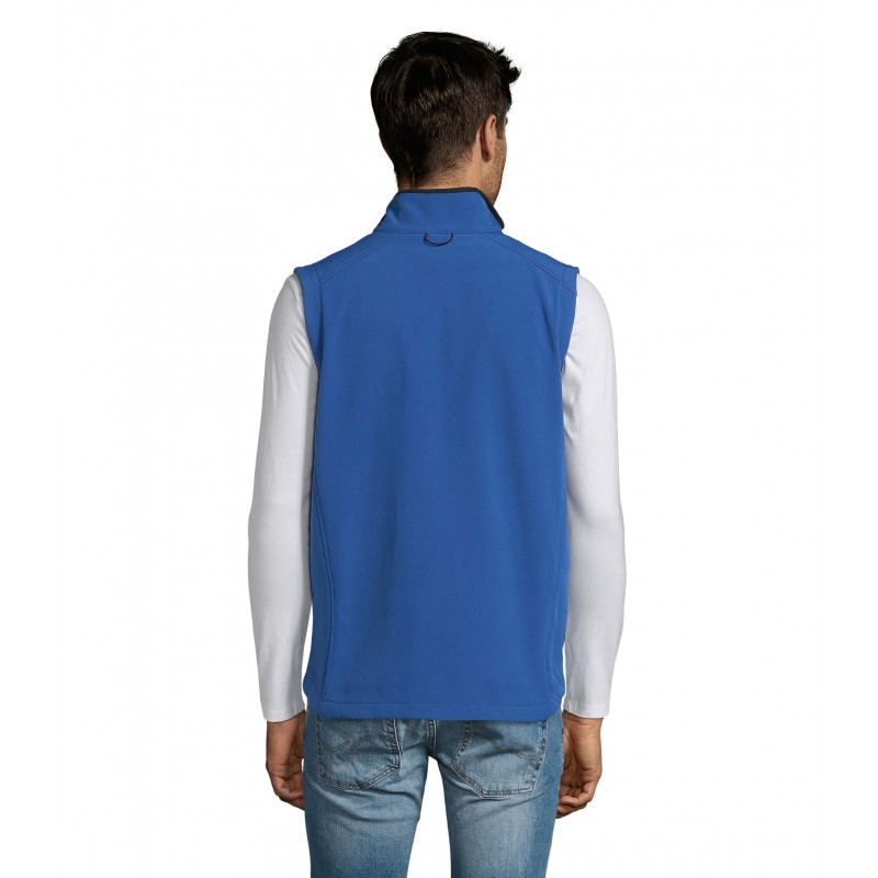 Sol's - Softshell homme sans manches RALLYE MEN - Royal