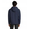 Sol's - Softshell homme à capuche REPLAY MEN - French Marine