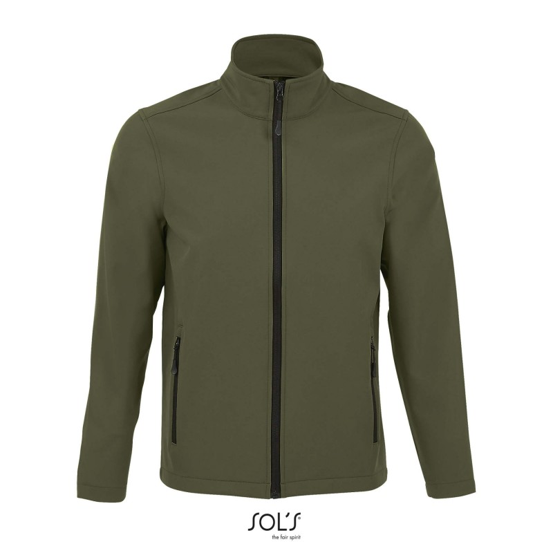 Sol's - Veste homme zippée softshell RACE MEN - Army