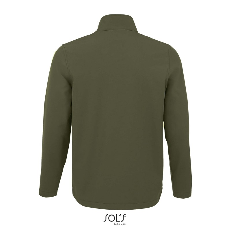 Sol's - Veste homme zippée softshell RACE MEN - Army