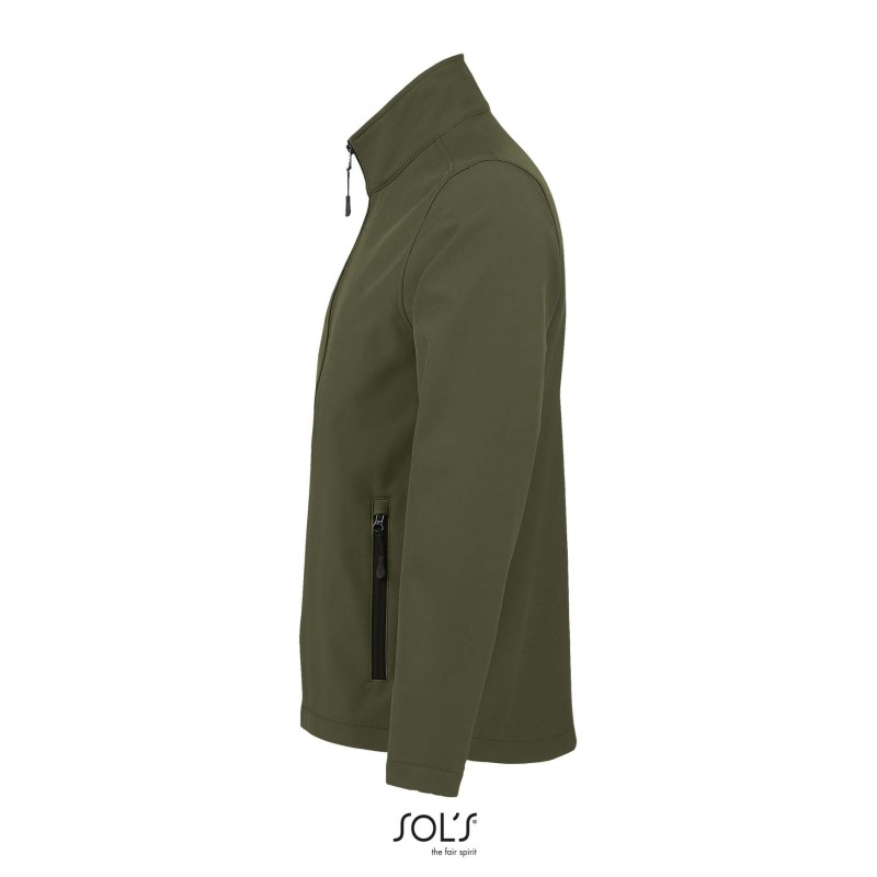 Sol's - Veste homme zippée softshell RACE MEN - Army