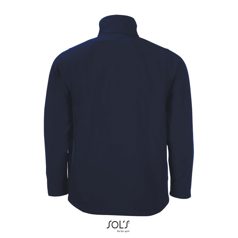 Sol's - Veste homme zippée softshell RACE MEN - French Marine