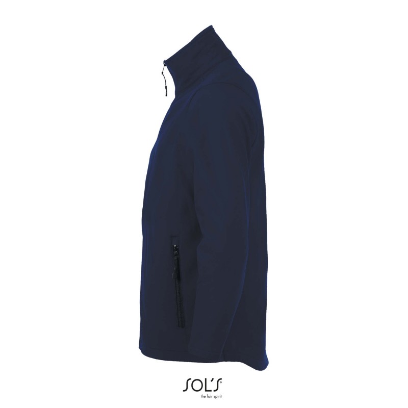 Sol's - Veste homme zippée softshell RACE MEN - French Marine