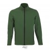 Sol's - Veste homme zippée softshell RACE MEN - Vert Bouteille