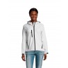 Sol's - Softshell femme à capuche REPLAY WOMEN - Blanc