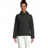 Sol's - Softshell femme à capuche REPLAY WOMEN - Noir