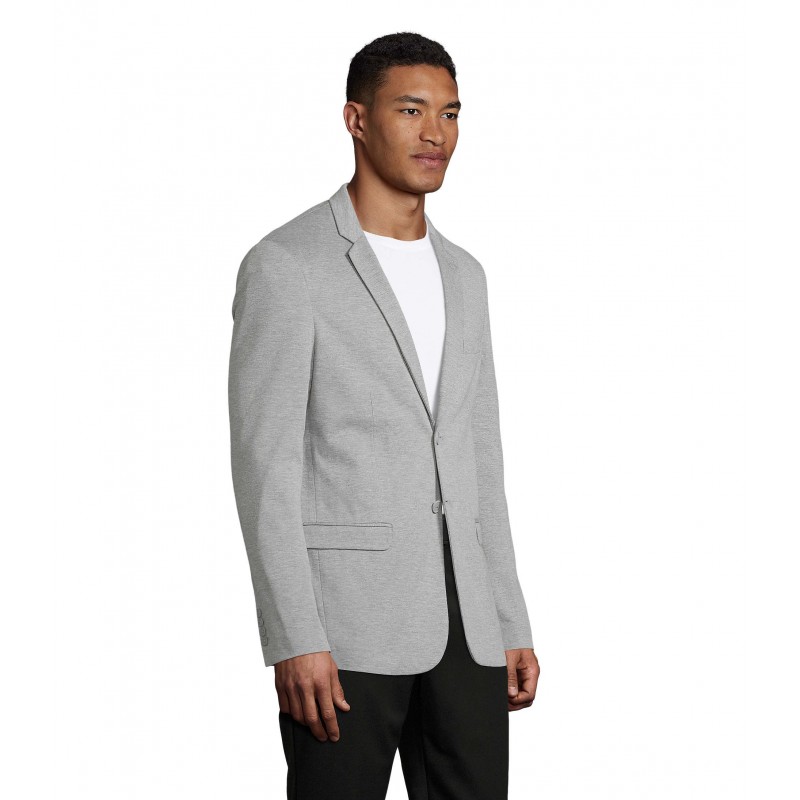 Neoblu - Blazer maille piquée homme MARCEL MEN - Gris Chiné
