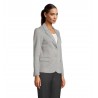 Neoblu - Blazer maille piquée femme MARCEL WOMEN - Gris Chiné