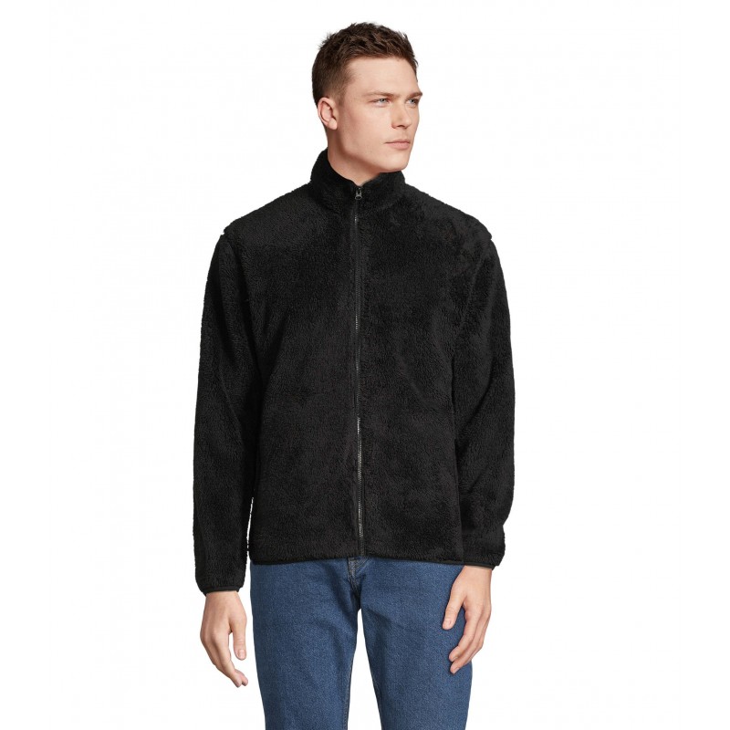 Sol's - Veste polaire zippée unisexe FINCH - Noir