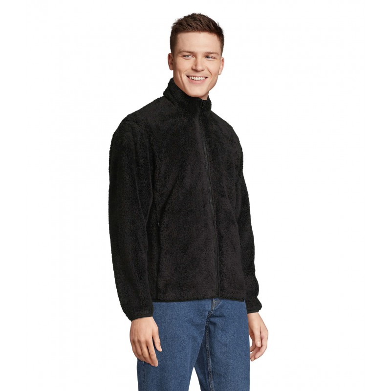 Sol's - Veste polaire zippée unisexe FINCH - Noir