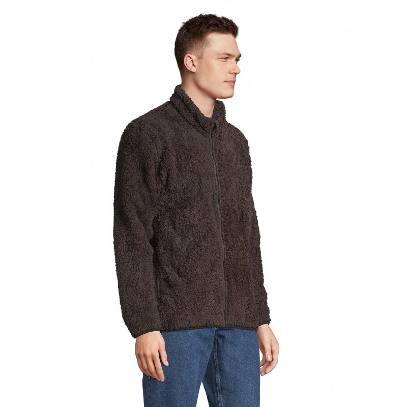 Sol's - Veste polaire zippée unisexe FINCH - Gris Carbone