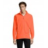Sol's - Veste micropolaire zippée homme NORTH - Neon Orange