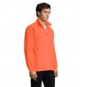 Sol's - Veste micropolaire zippée homme NORTH - Neon Orange