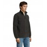 Sol's - Veste micropolaire zippée homme NORTH - Anthracite