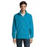 Sol's - Veste micropolaire zippée homme NORTH - Aqua