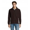 Sol's - Veste micropolaire zippée homme NORTH - Chocolat Foncé