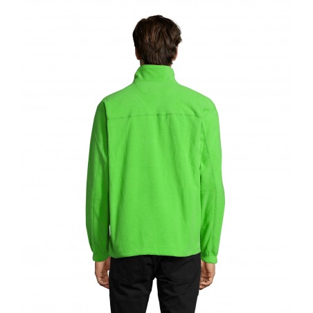 Sol's - Veste micropolaire zippée homme NORTH - Lime