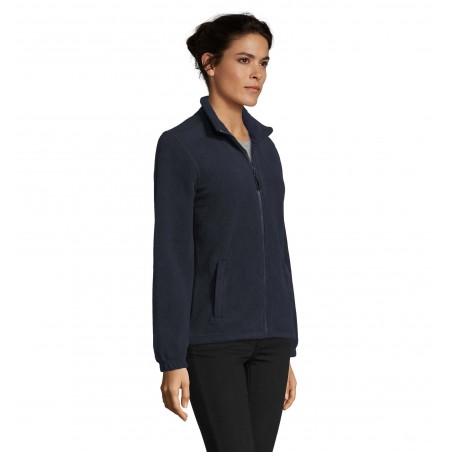 Sol's - Veste micropolaire zippée femme NOVA WOMEN - Marine