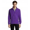 Sol's - Veste micropolaire zippée homme NORTH - Violet Foncé