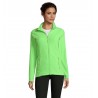 Sol's - Veste micropolaire zippée femme NOVA WOMEN - Vert Fluo