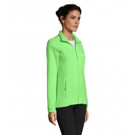 Sol's - Veste micropolaire zippée femme NOVA WOMEN - Vert Fluo