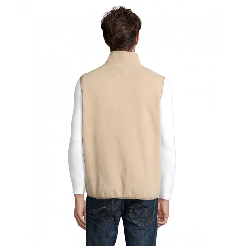 Sol's - Veste micropolaire zippée sans manche unisexe FACTOR BW - Corde