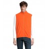 Sol's - Veste micropolaire zippée sans manche unisexe FACTOR BW - Orange