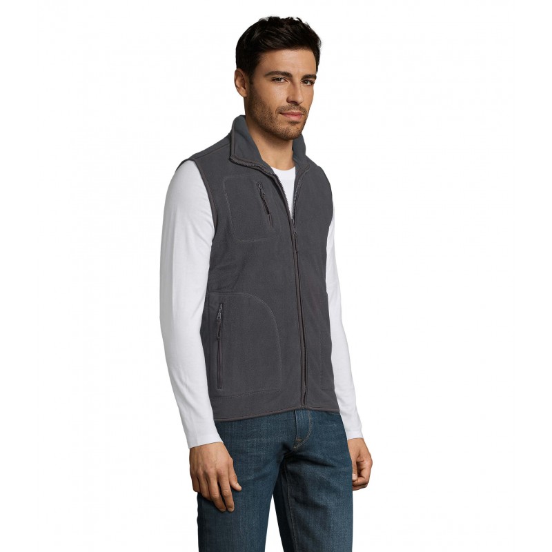 Sol's - Gilet polaire unisexe sans manches NORWAY - Anthracite
