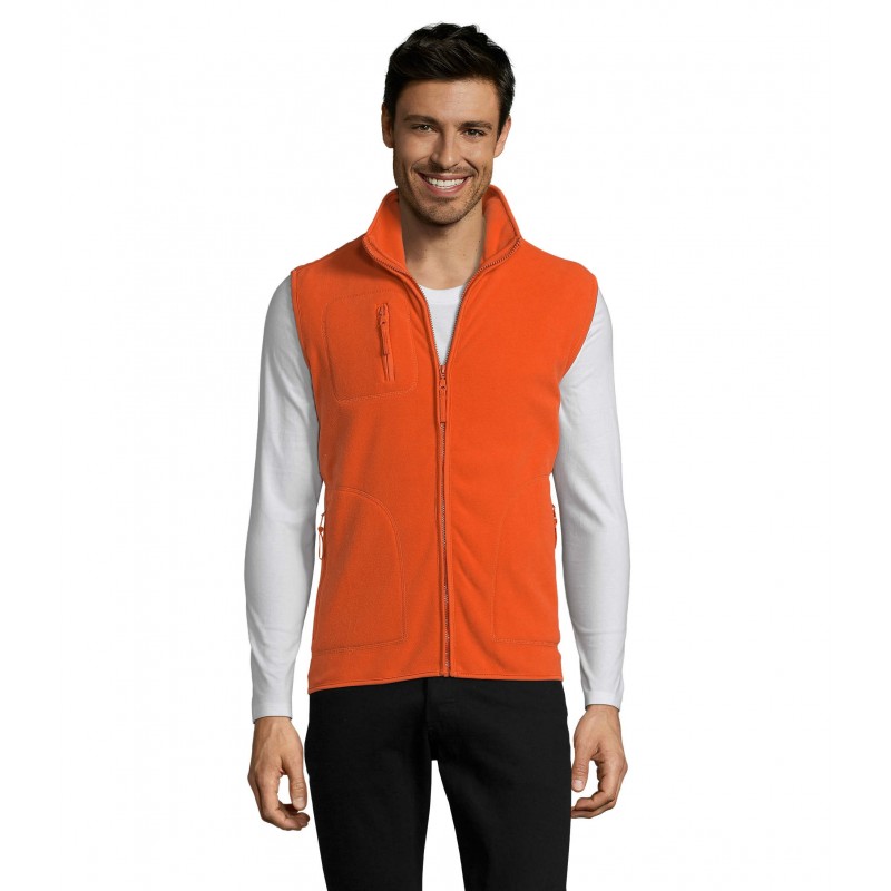 Sol's - Gilet polaire unisexe sans manches NORWAY - Orange
