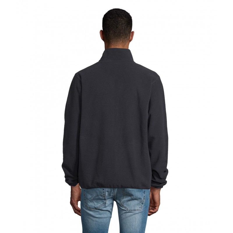 Sol's - Veste micropolaire zippée homme FACTOR MEN - Marine